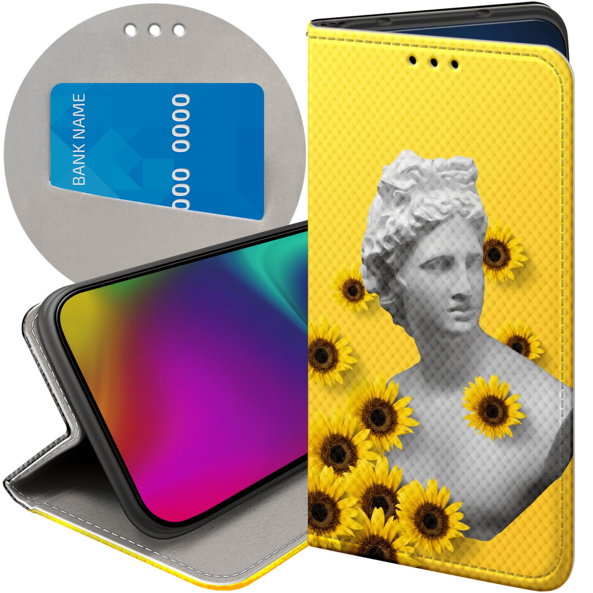 Etui Z Klapką Do Honor 400 Żółte Słoneczne Yellow Futerał Pokrowiec