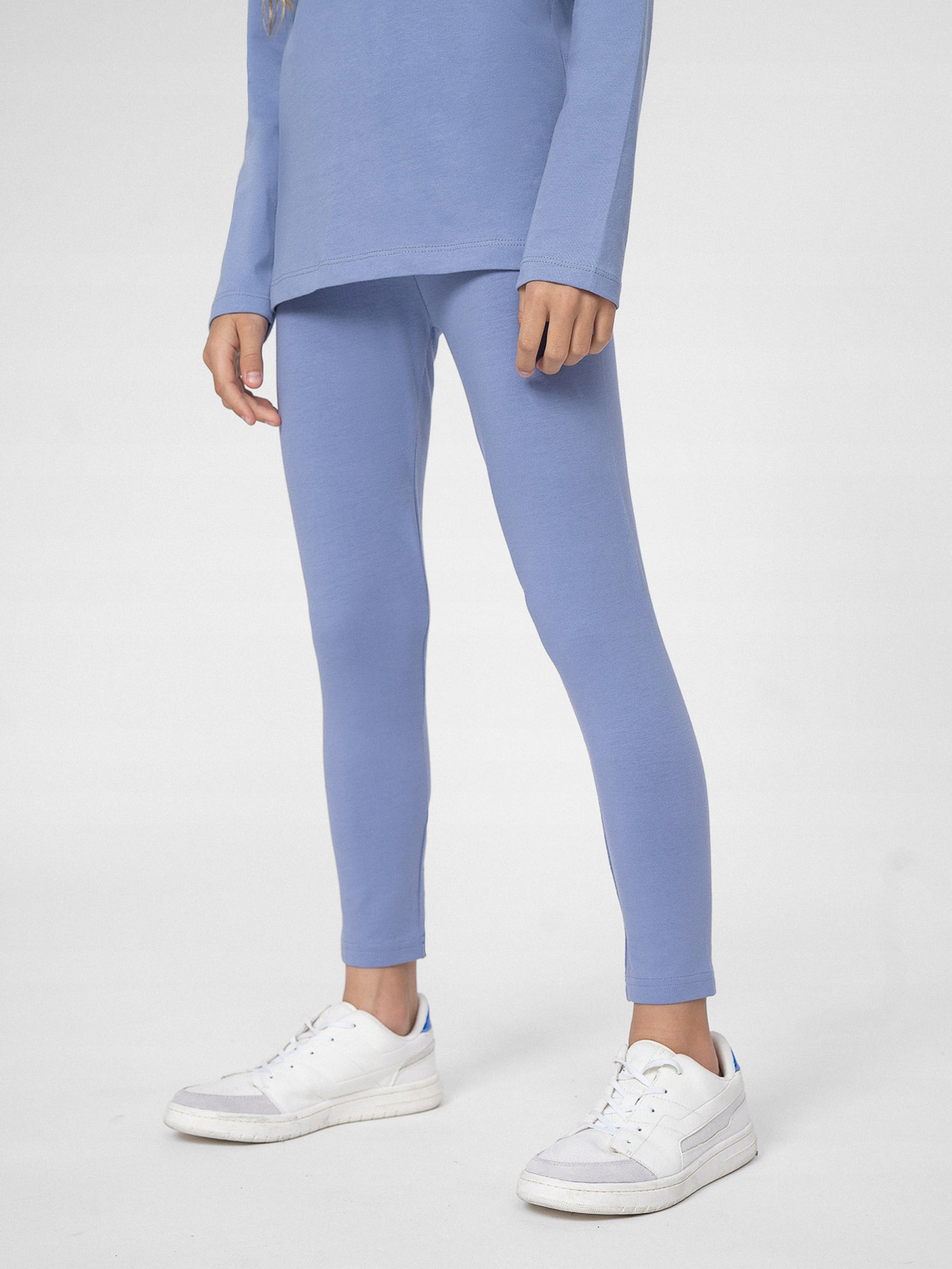 LEGGINSY spodnie DZIECIĘCE 4F JUNIOR TTIGF038 134 Rozmiar 134