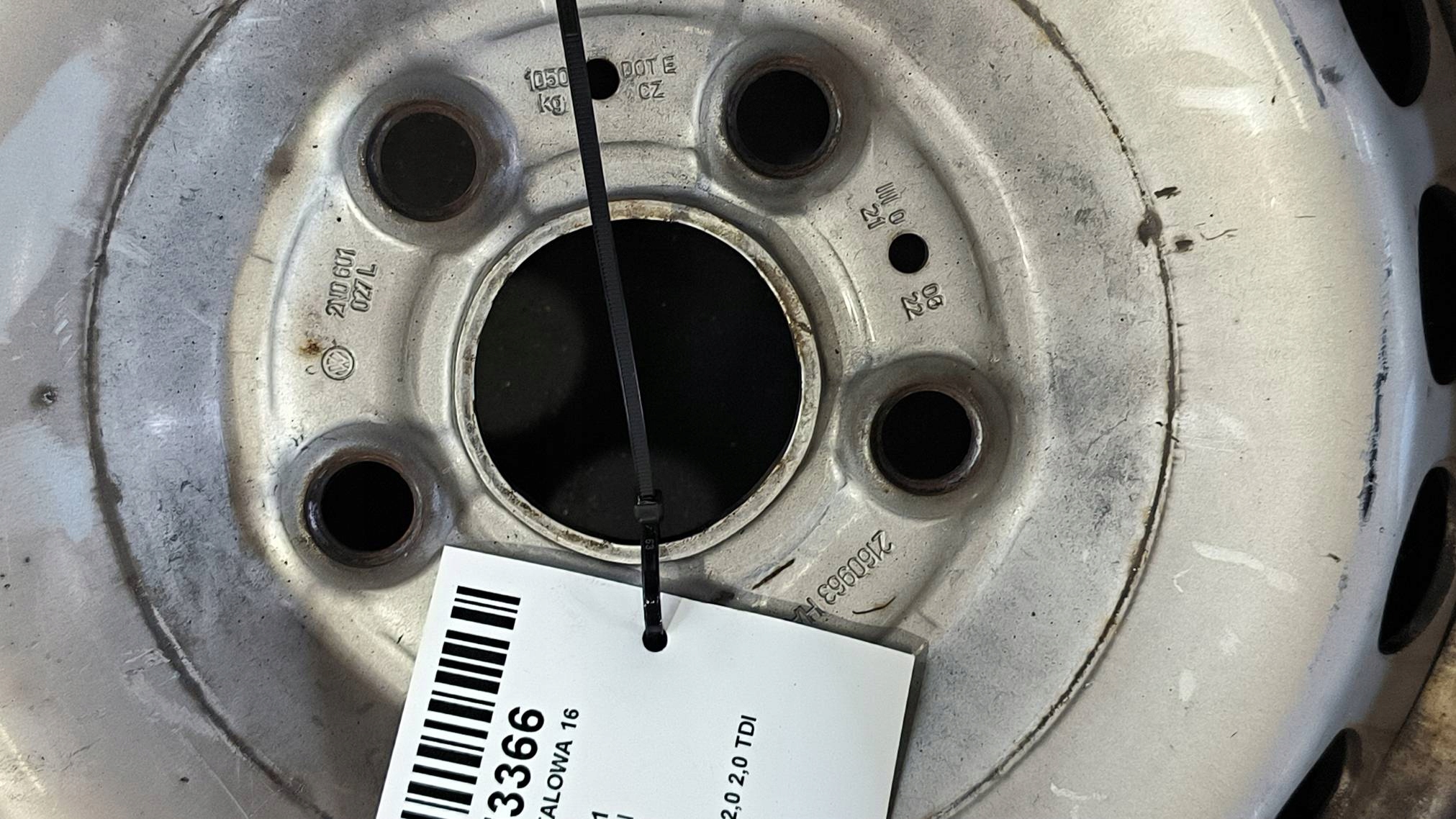 disk STALOWA 16'' 5X120 MAN TGE