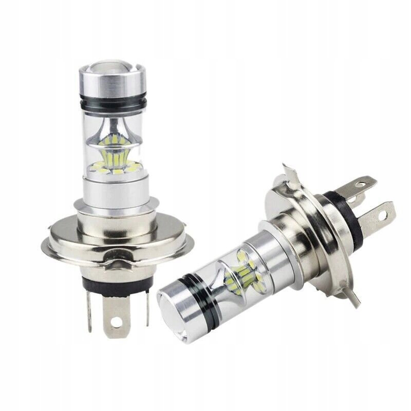 

2 Sztuk Żarówki H4 Led Biała Jasne Odporny Na Mgłę