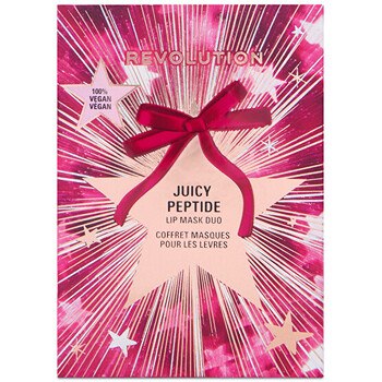 Makeup Revolution Juicy Peptide Lip Mask Set dárková sada