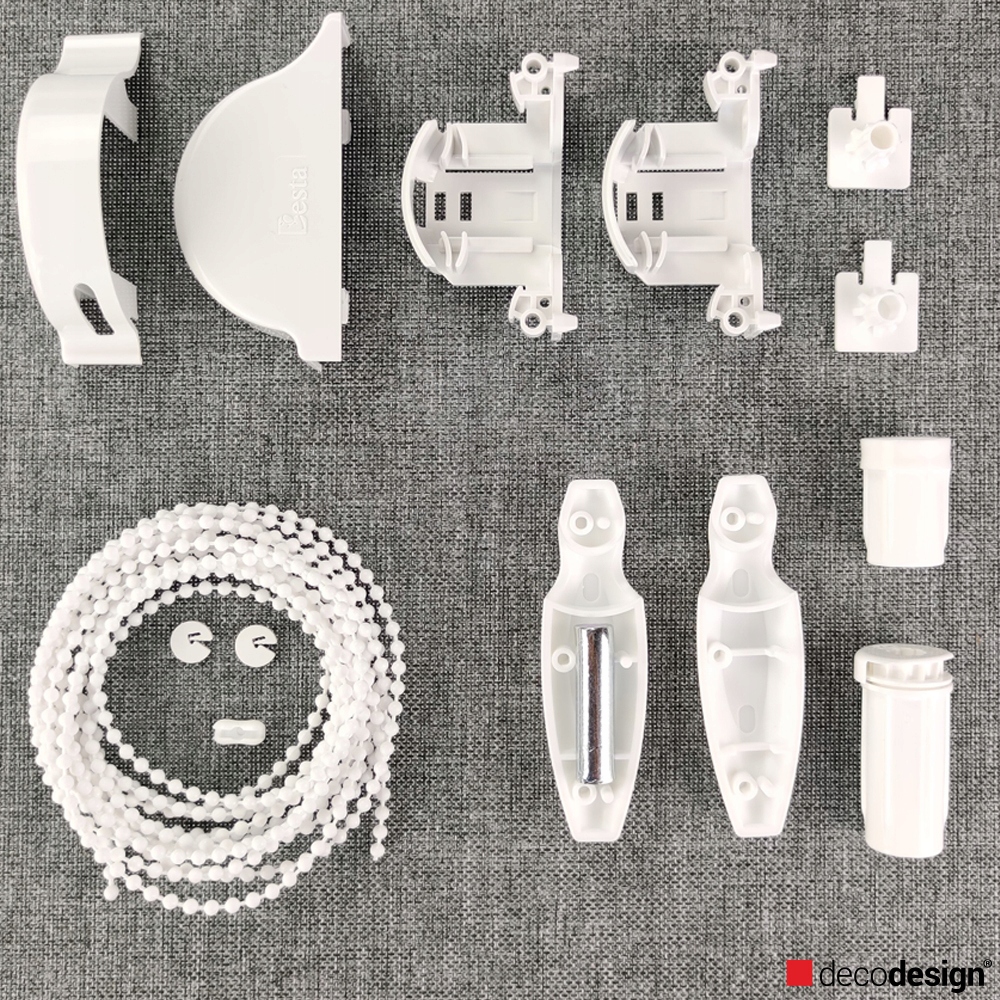 Mechanizm do rolety w kasecie komplet lewy - Besta Rodzaj kaseta