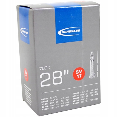 

Dętka Box Schwalbe 28" 28/47-622/635 Sv 40mm