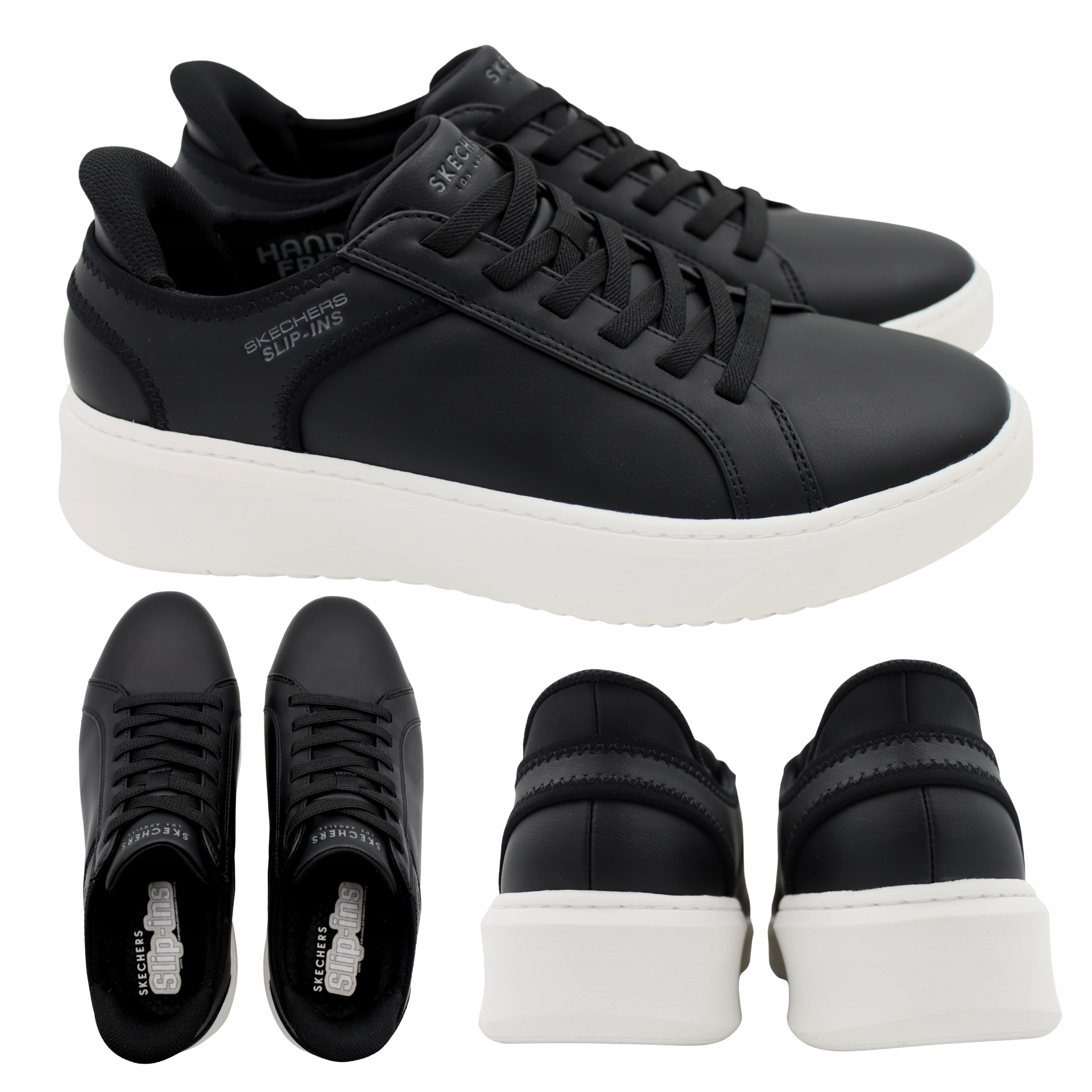 Pánské Boty Skechers Pohodlné, Lehké, Na Každodenní Nošení 183177/BLK vel. 42, 5