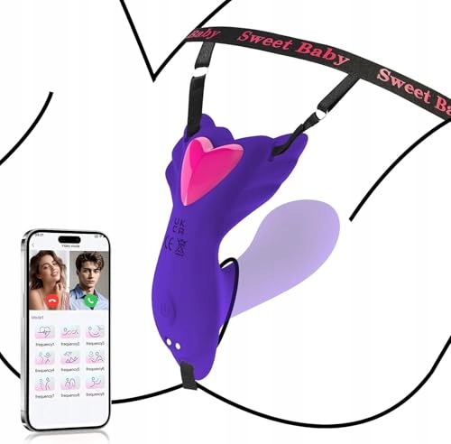 BUTTERFLY Zestaw Wibratorów dla Kobiet i Par z 9 Trybami Wibracji