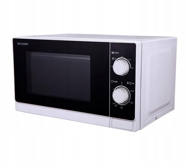 KUCHENKA MIKROFALOWA 800 W 20 L BIAŁA Sharp R200WW