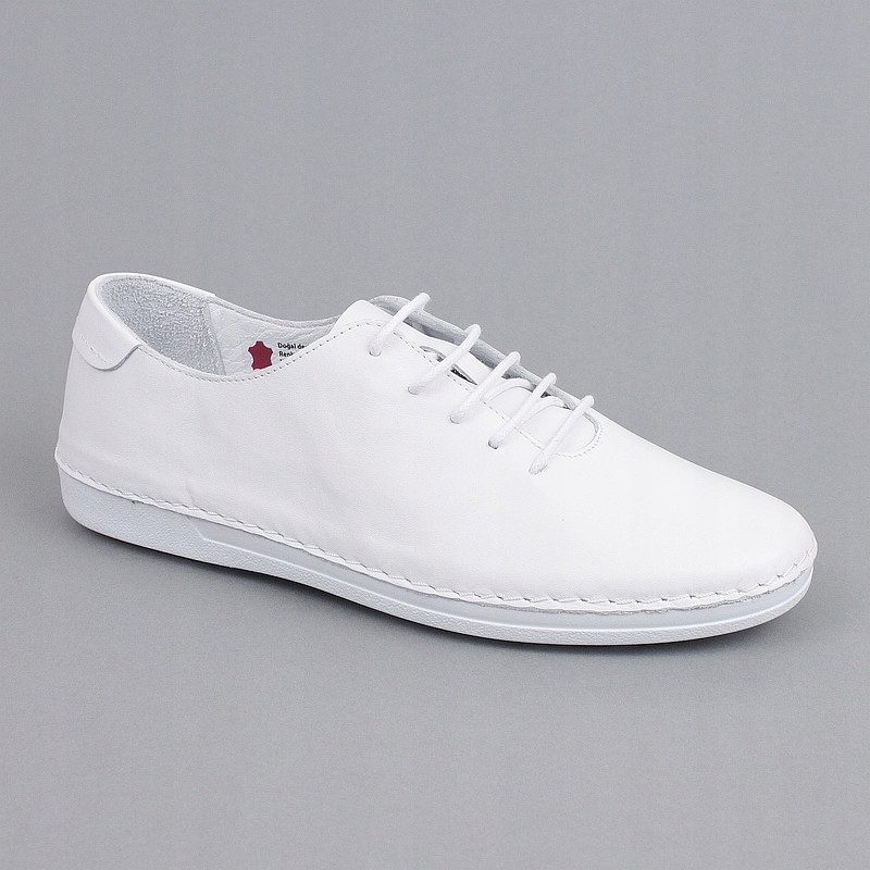 Loretta Vitale 221 Bílé Polobotky Kůže vel. 40