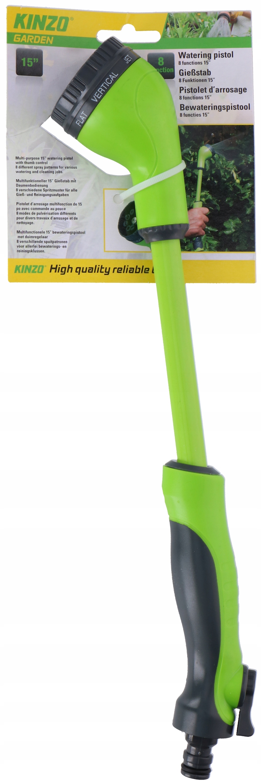 PISTOLET DO PODLEWANIA LANCA ZRASZACZ KINZO 1567 Marka Kinzo