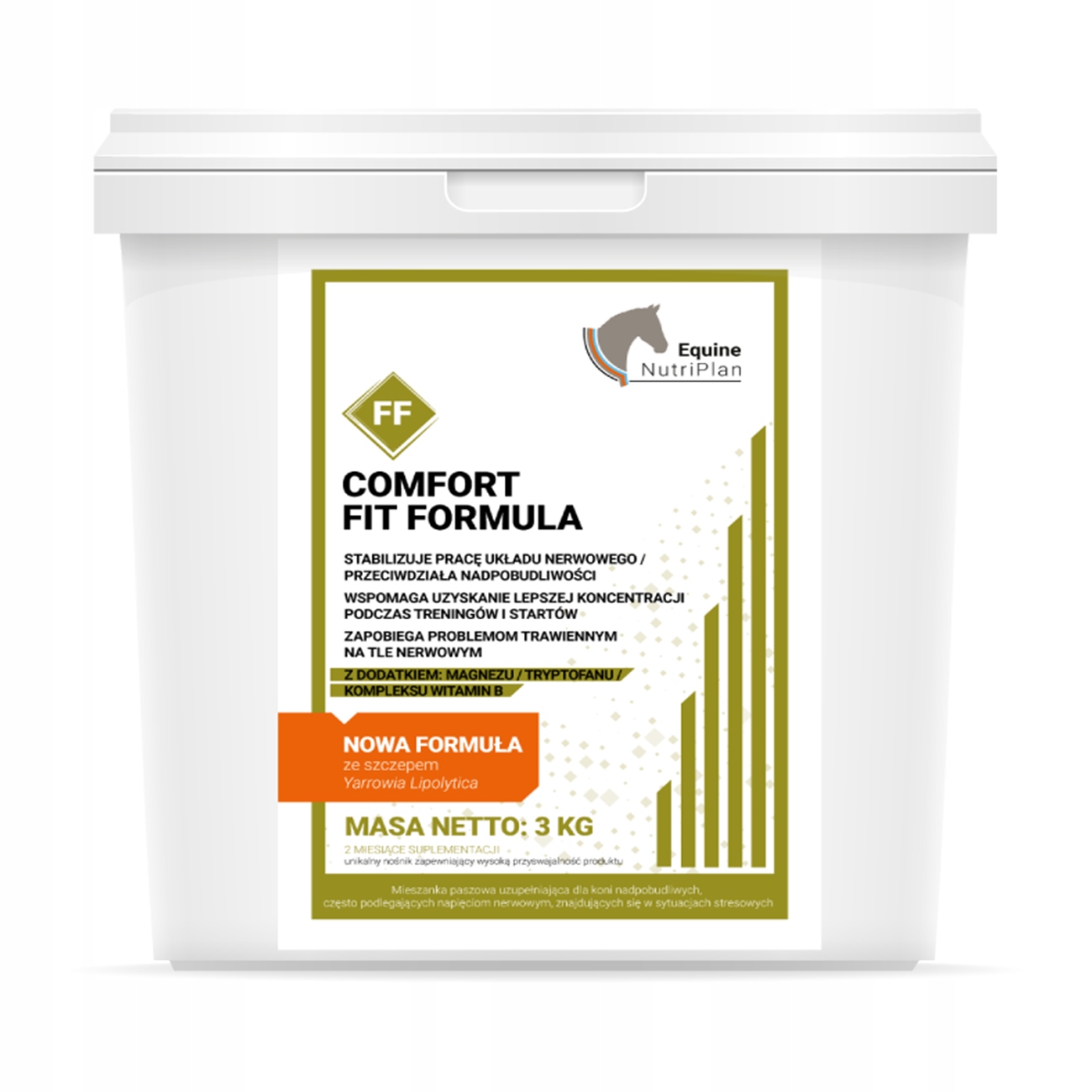 Suplement Dla Koni Sportowych Poprawia Koncentrację Enp Comfort Fit Formula