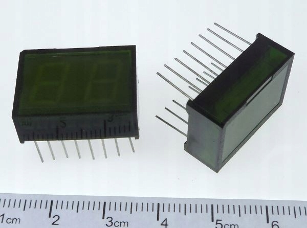 [STcs] LED2CA W.A.0,4" wyświetlacz maskowny wspólna anoda 2 cyfry