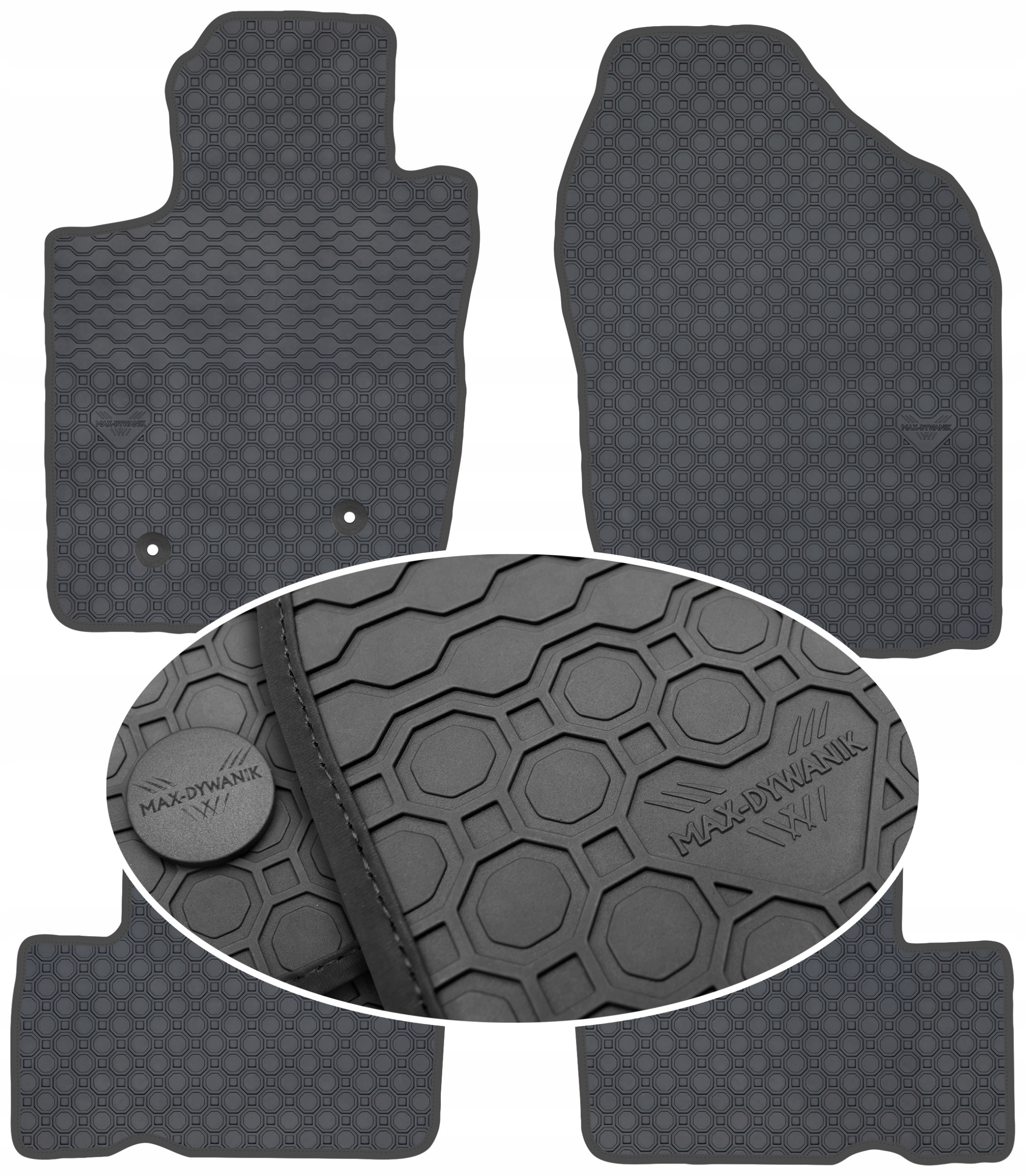 Toyota Rav4 III 5D 2006-2012 Koberce Čierne