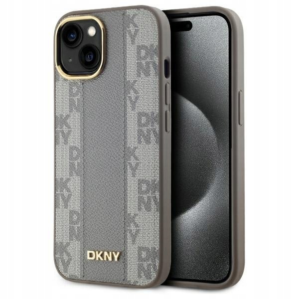 Dkny DKHMP15MPCPVSLE iPhone 15 Plus6.7" beżowy/beige hardcase Leather