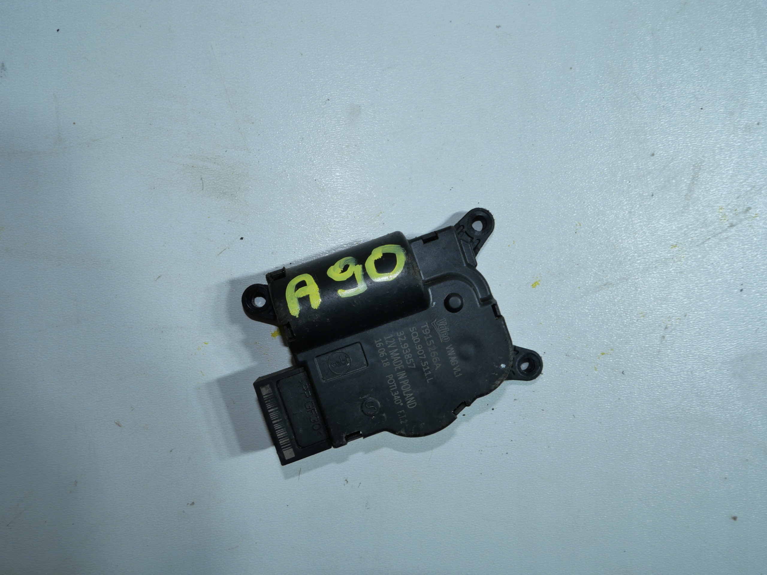 VW SEAT SKODA Micro moteur KLAP Bloc de chauffage complet 5Q0907511L