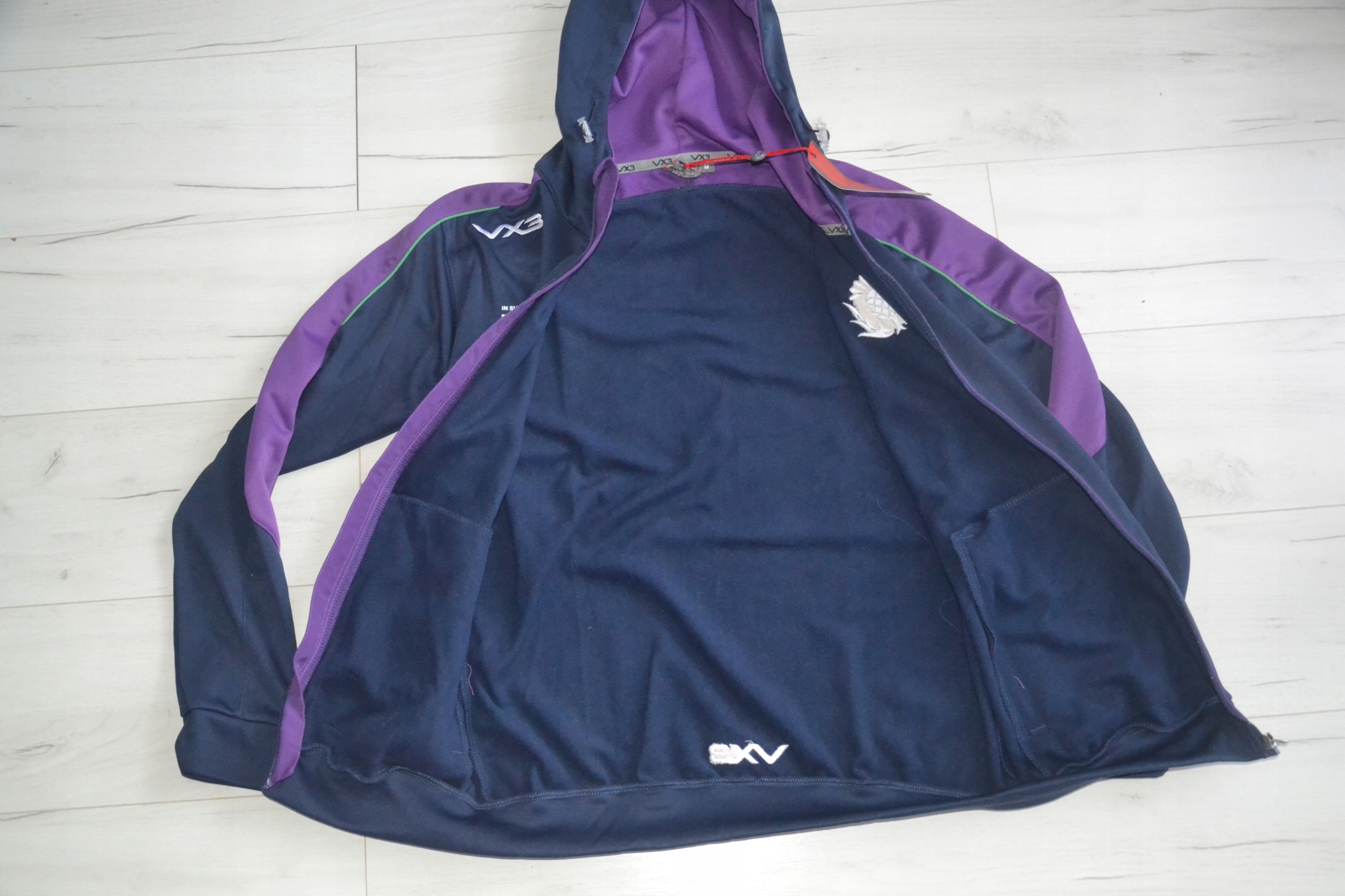 VX3 SCOTLAND NOWA BLUZA RUGBY M Kolekcja ZIMA WIOSNA JESIEN