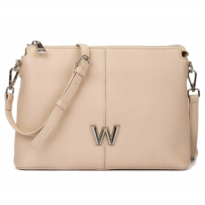 Wonders WB-54022 Comb. Beig dámská béžová/krémová kabelka Eko