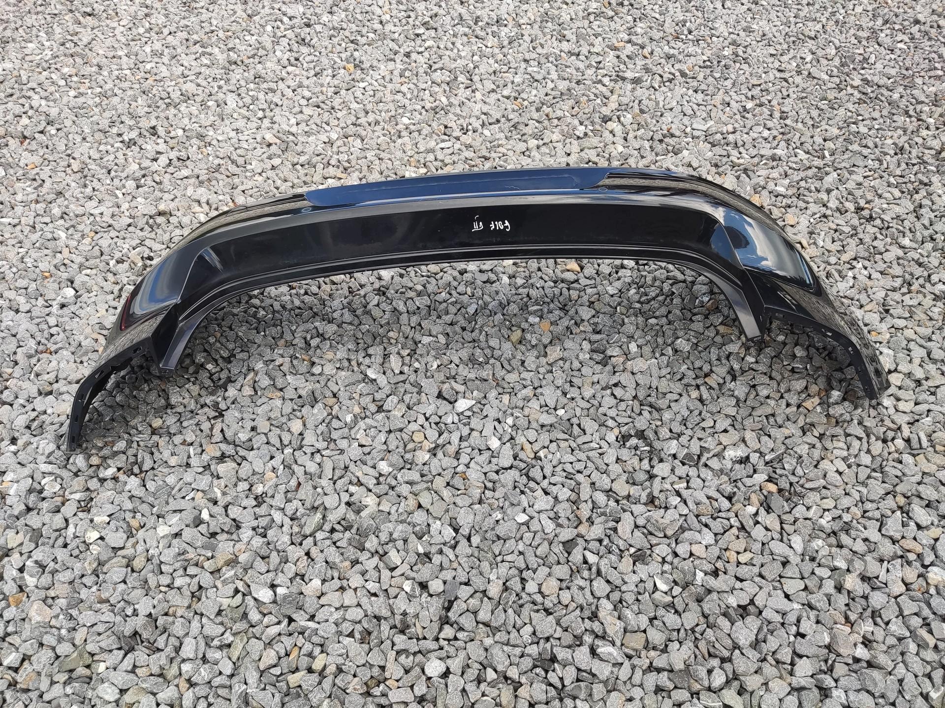 bumper rear part rear complete PDC sensors VOLKSWAGEN GOLF VII HATCHBACK 12