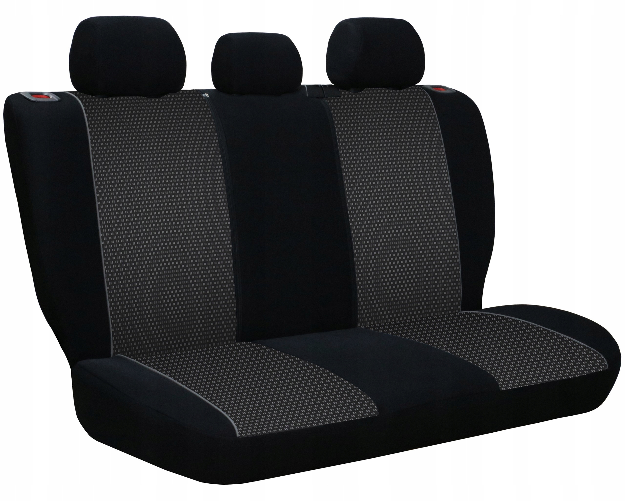 GRUBE POKROWCE MIAROWE VW CADDY 4 7m Cechy dodatkowe szwy/otwory na poduszki powietrzne