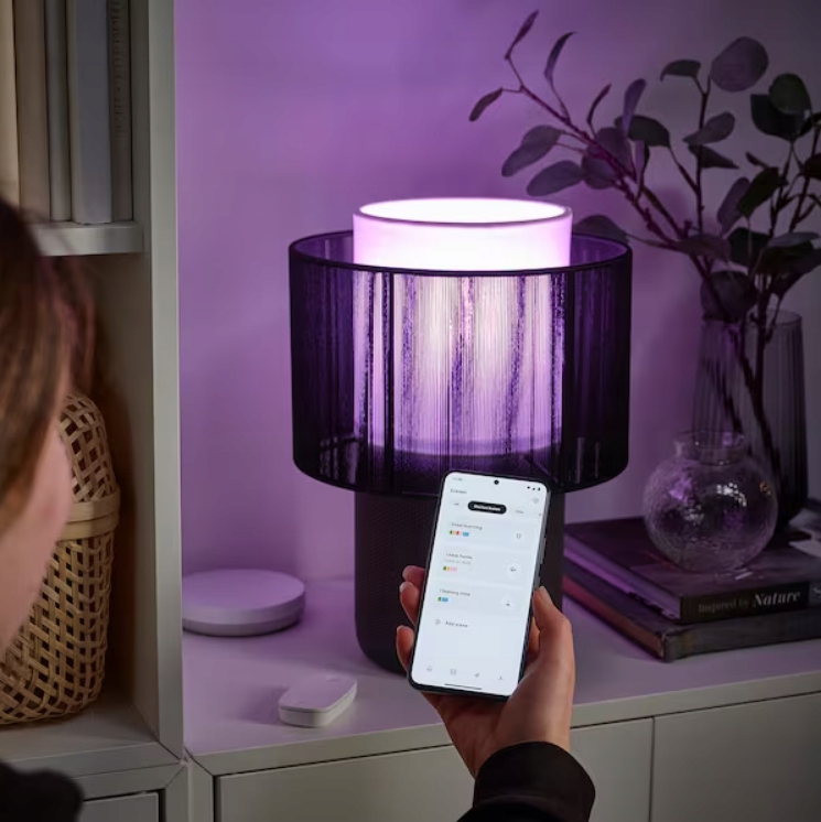 Przycisk skrótu pilot zdalne sterowanie IKEA SOMRIG biały Rodzaj inny