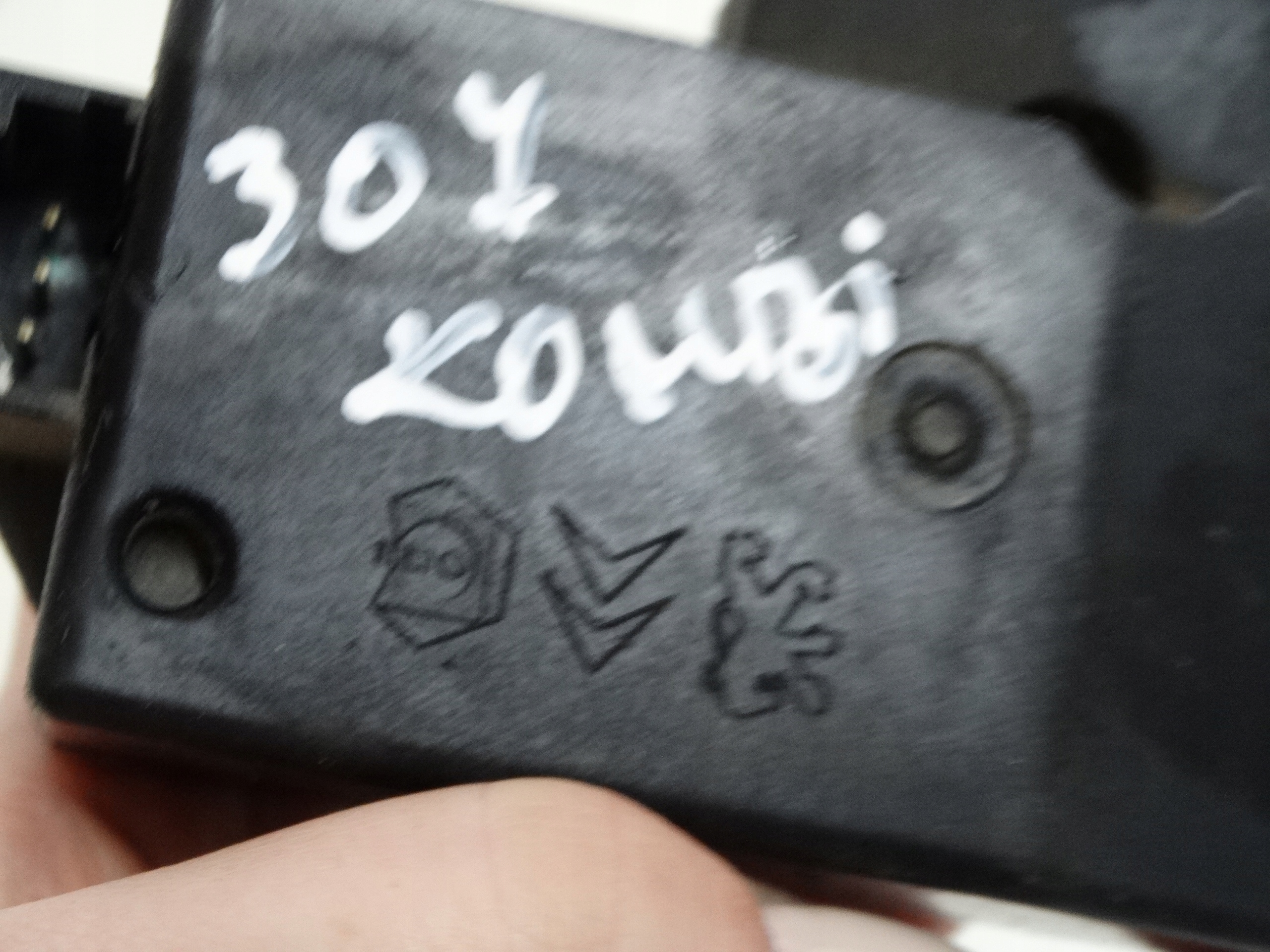 CITROEN C4 lock bonnet boot rear part 9652301980
