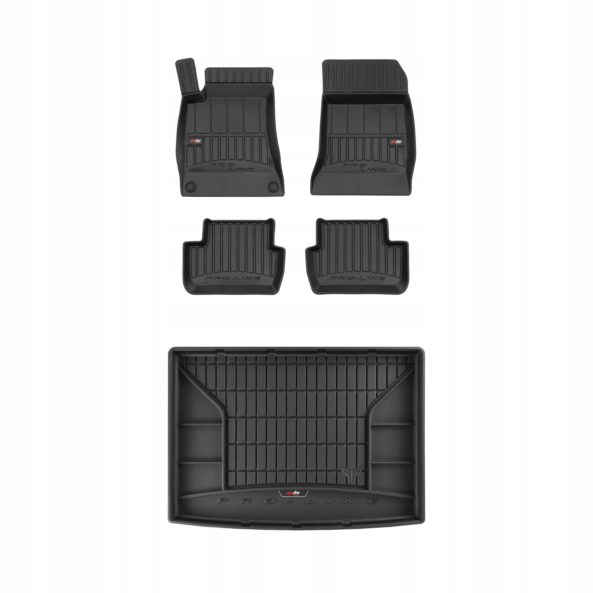 Frogum 3D sada gumových koberců a rohoží s logem pro Mercedes B W246