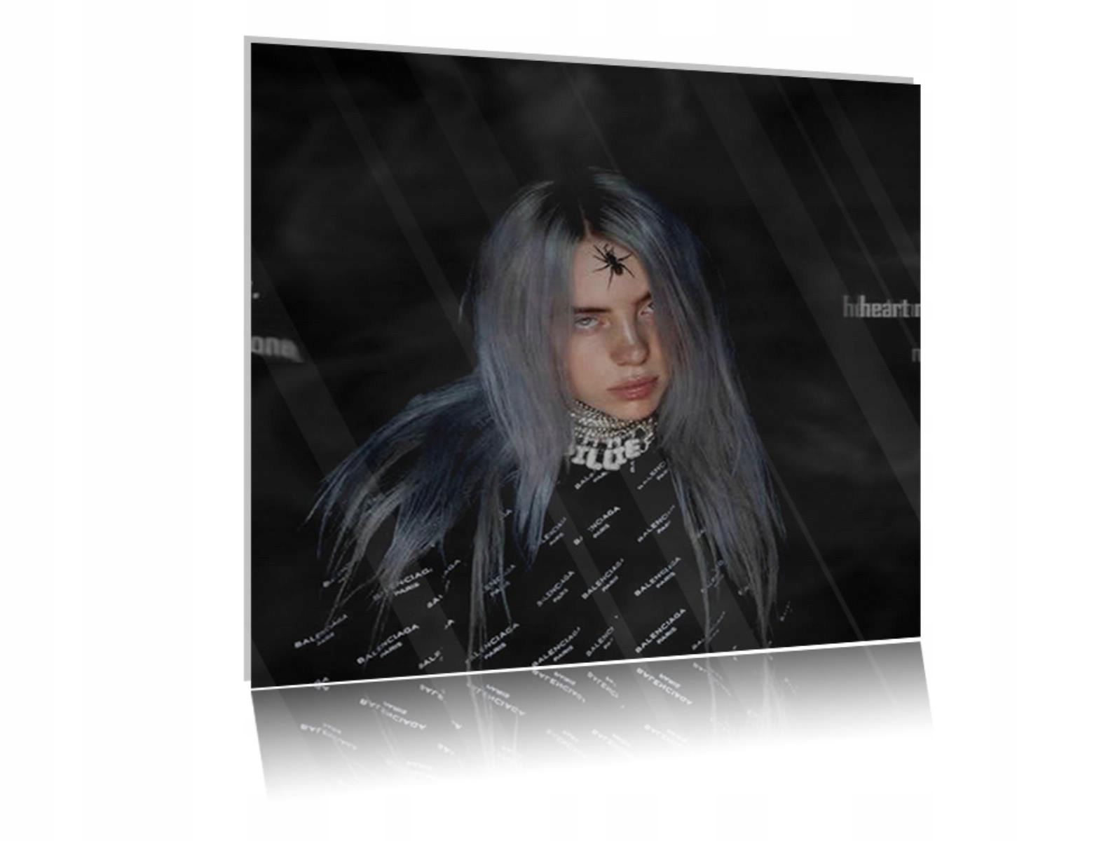 

Obraz szklany na szkle Billie Eilish 09 50x50