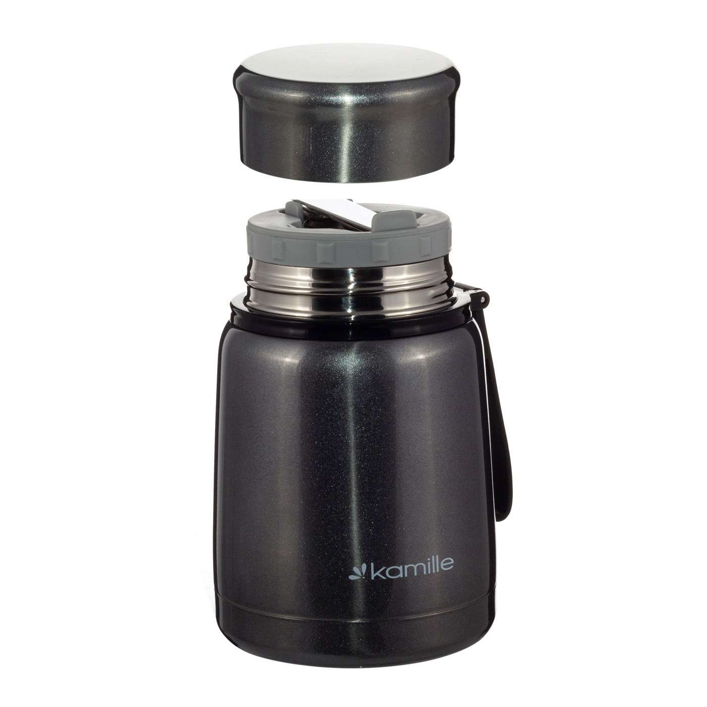 TERMOS OBIADOWY na ZUPĘ POJEMNIK kubek TERMICZNY Cechy dodatkowe miska podwójne ścianki