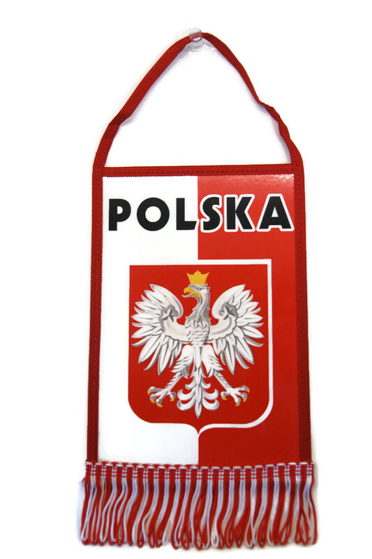 Proporczyk prostokątny Polska Tir Bus