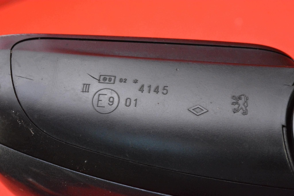 mirror left graphitic EU 96456984XT PEUGEOT 407 04-10 7 PIN
