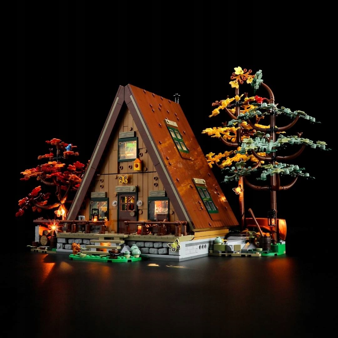 Zestaw oświetlenia do Lego Chatka w kształcie litery A 21338 Ideas