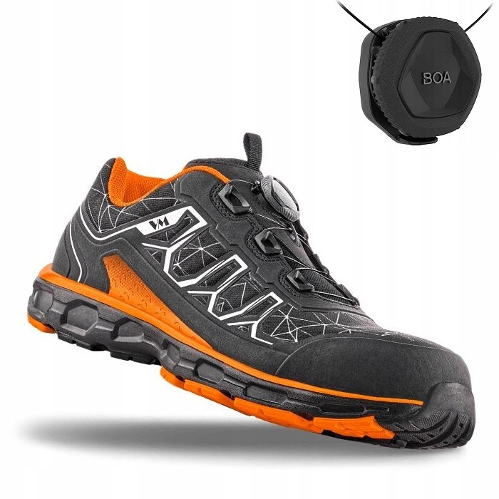 BUTY ROBOCZE OCHRONNE ADIDASY MĘSKIE VM LOUISIANA S1P SRC BOA 45 + ŁYŻKA Model LOUISIANA