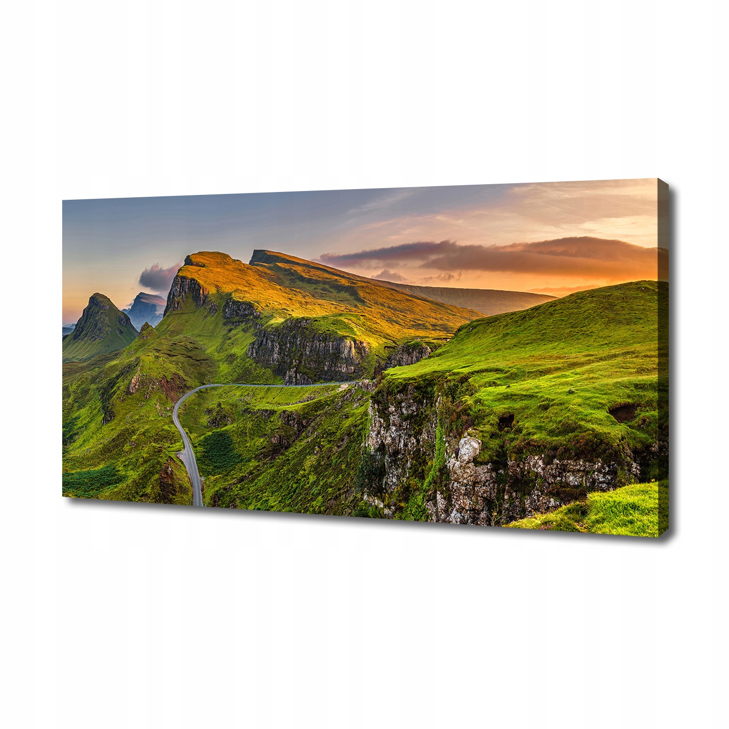 Fotoobraz obraz na plátně Skotské kopce 140 x 70 cm