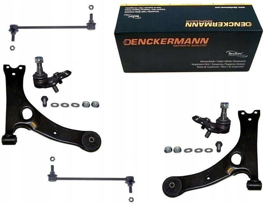 Ramena Spojky Pouzdra Čepů Toyota Avensis T25 1.6 1.8 2.0 Přední Sada