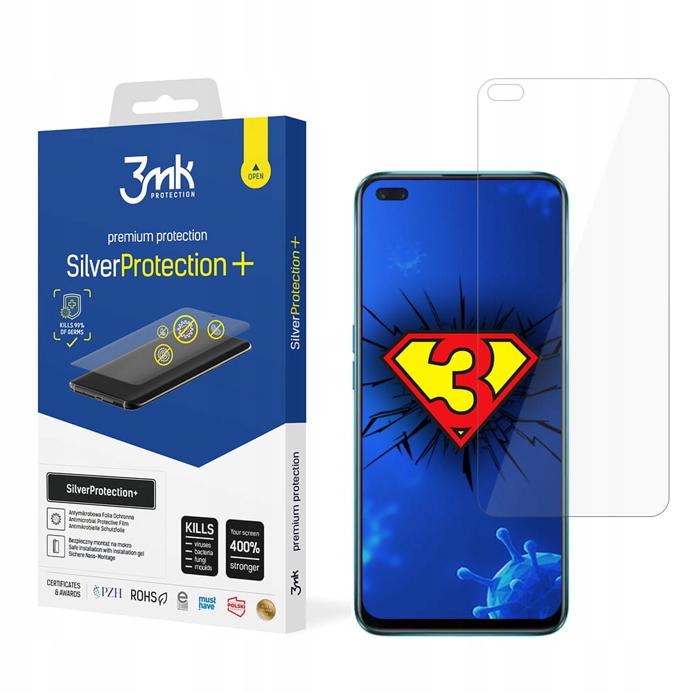 

Folia hydrożelowa 3mk Silver+ do Oppo Reno 4 Z 5G
