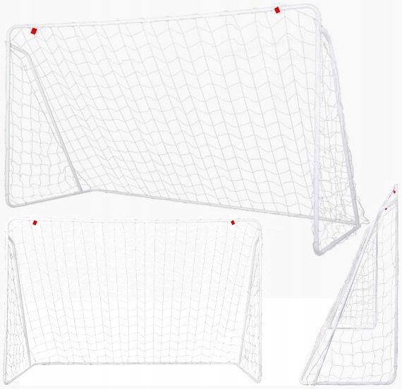 Zahradní fotbalová branka 180 x 120 cm ocelová Nils BR8182 Tréninková