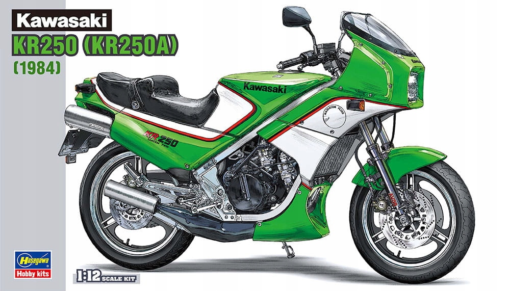 Kawasaki KR250 (KR250A) 1:12 Hasegawa BK12