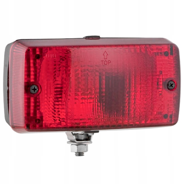 LAMPA PRZECIWMGIELNA WESEM TYLNA CZERWONA UNIWERSALNA 12V 24V HOMOLOGACJA
