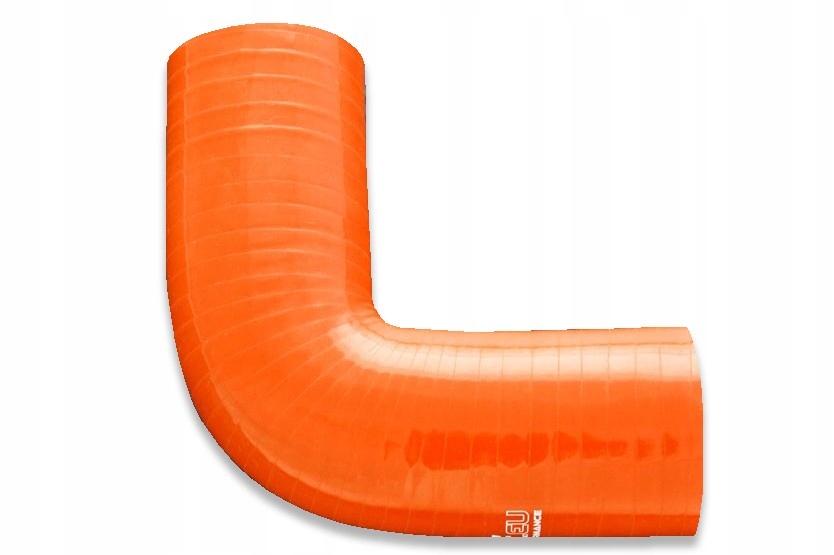 009011400-P - Силиконовый локоть 90' 114mm оранжевый