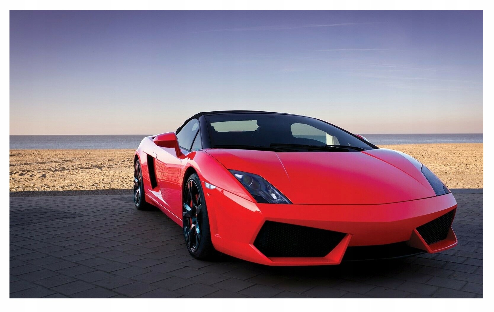 Fototapeta Auto Červené Športové Auto 416x254