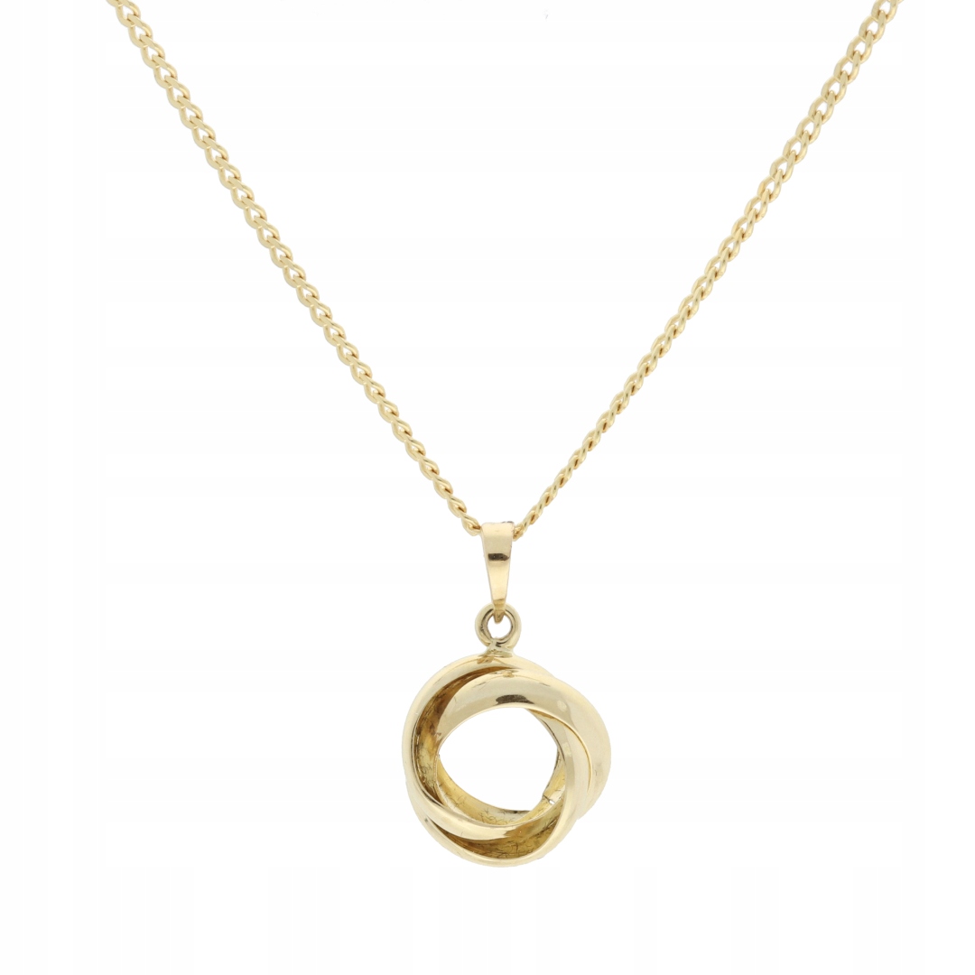 Přívěsek s pletenými kroužky