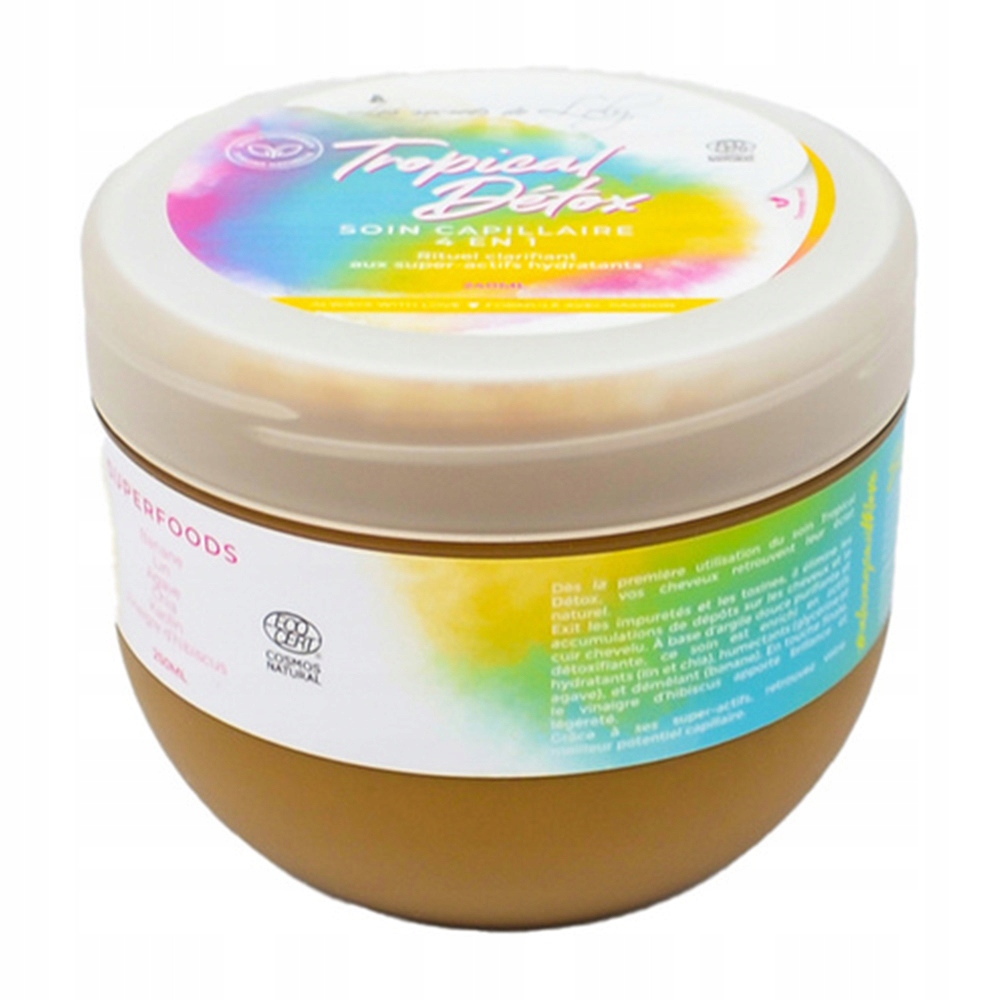 Les Secrets De Loly Tropical Čistící kúra pro kudrnaté vlasy 250 ml