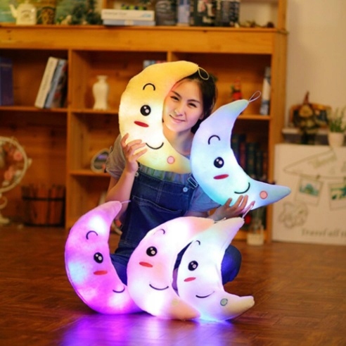 PODUSZKA ŚWIECĄCA LED KSIĘŻYC BIAŁA Kod producenta 502783