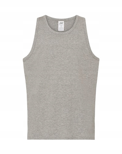 TOP męski koszulka męska bez rękawów szara S