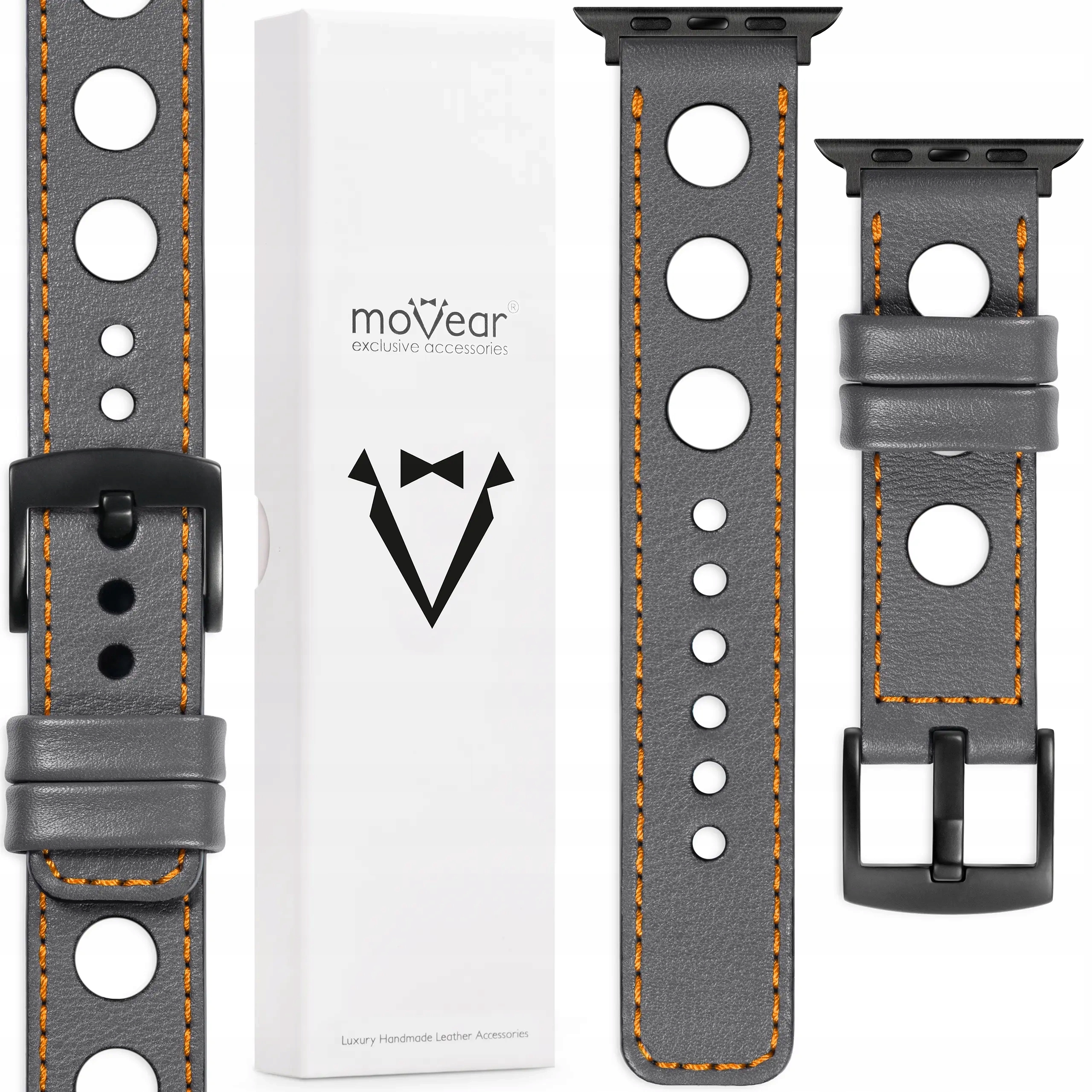 Exkluzivní kožený řemínek pro Apple Watch 10 9 8 7 6 5 Se 46-44 Ultra