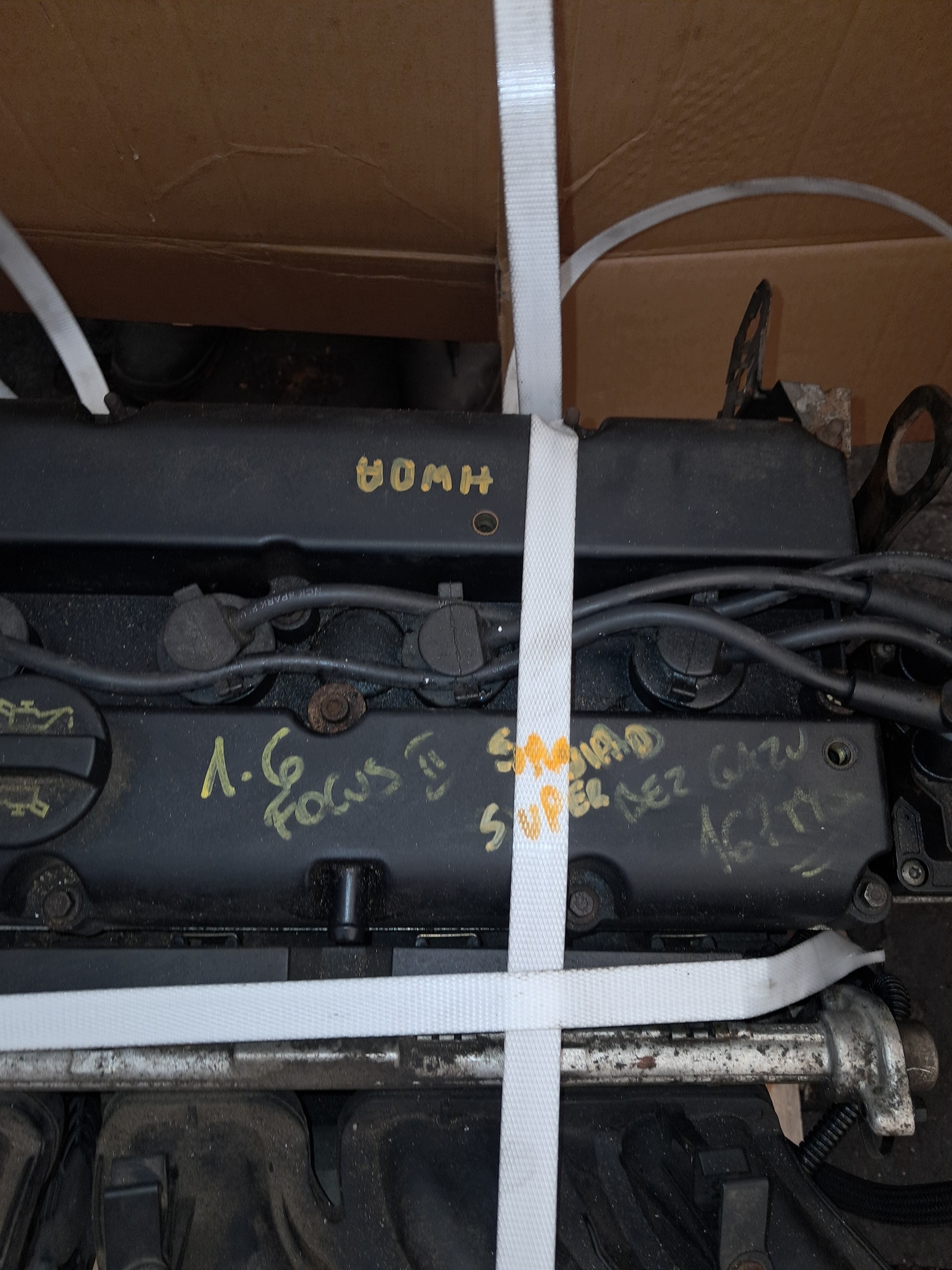 engine 1.6 16V HWDA complete FORD FOCUS II C-MAX PEWNIAK DO MONTAZU