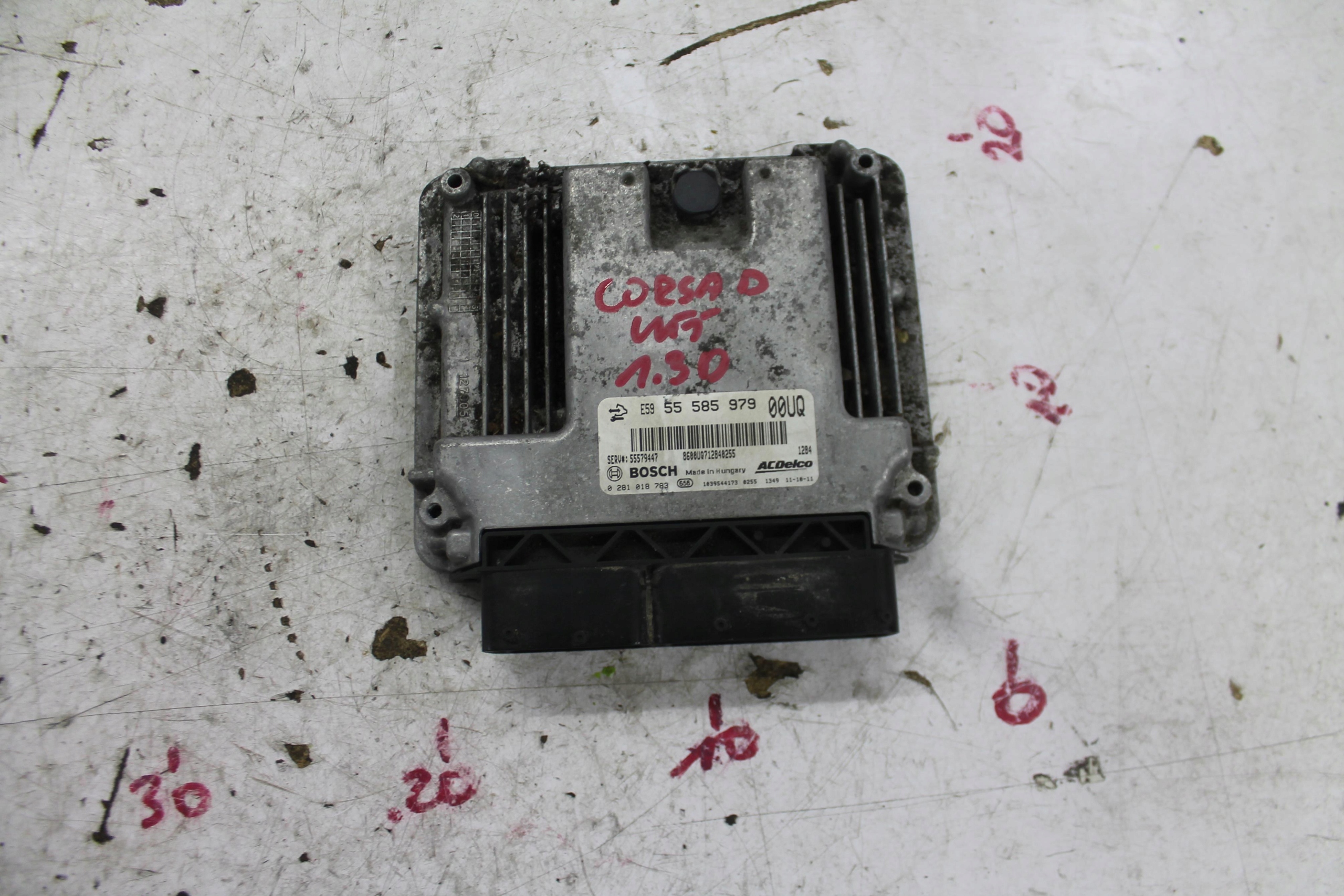 computer Motore 55585979 CORSA D LIFT 1.3 CDTI 11-14