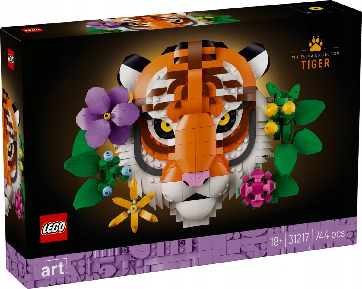 Lego Stavebnice Art 31217 Kolekce zvířat tygr
