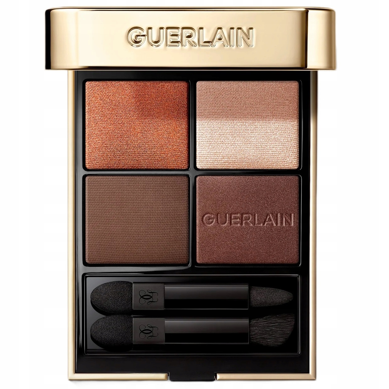 Guerlain Ombres G paletka čtyř očních stínů 910 Undressed Brown