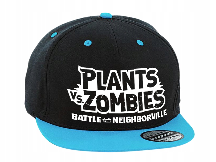 

Plants Vs Zombie Czapka Snapback Regulowana 4 Kol