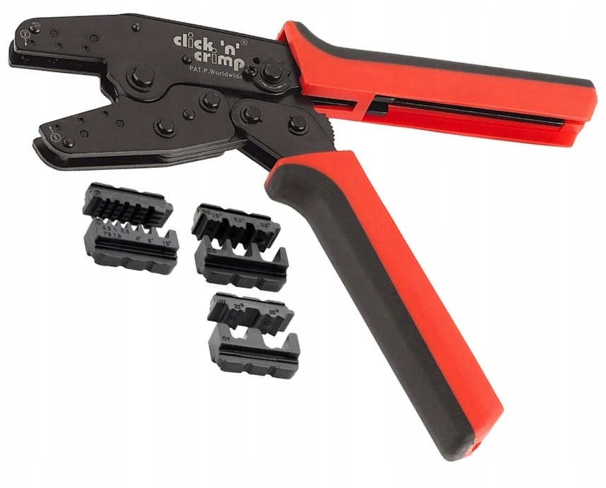 Krimpovací kleště s vložkami Click&Crimp Elektro 0,5-50 mm²