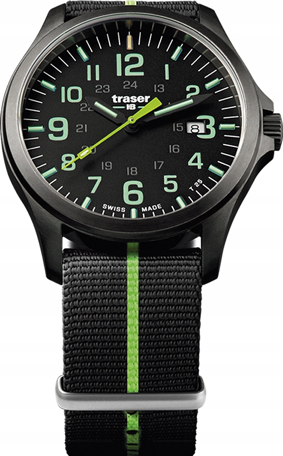 Nové Originální Pánské Hodinky Traser TS-107426 černé P67 Officer Pro